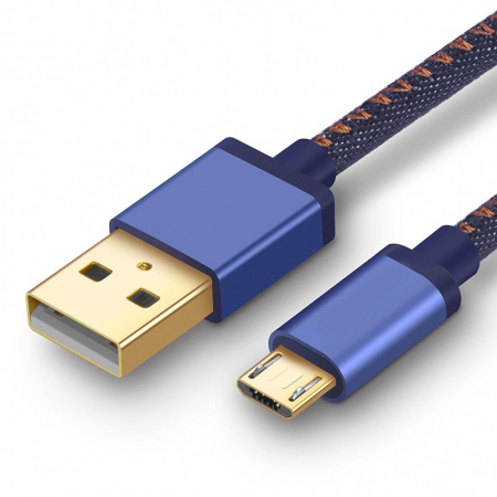 安卓手機充電牛仔數(shù)據(jù)線